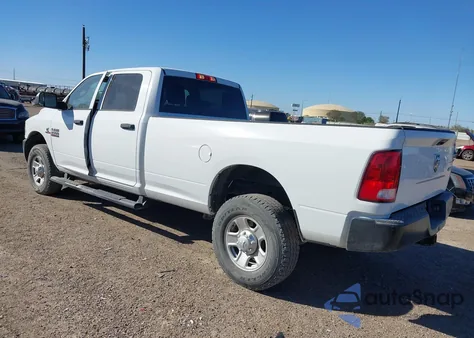 2018 Ram 2500 Tradesman 4X4 8' Box from USA, damaged, VIN 3C6UR5HLXJG377216
